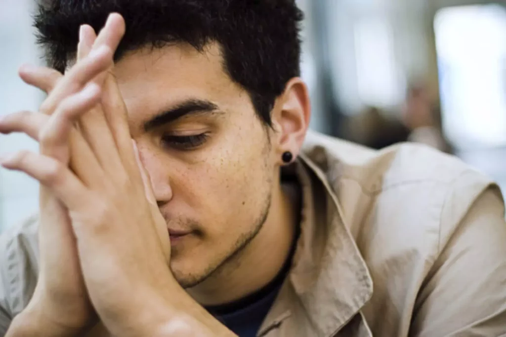 a man praying; a disciple of Christ