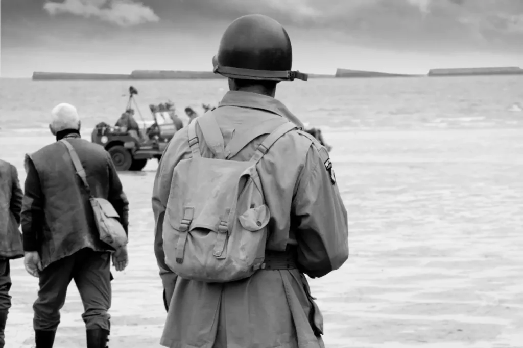 a D-day soldier